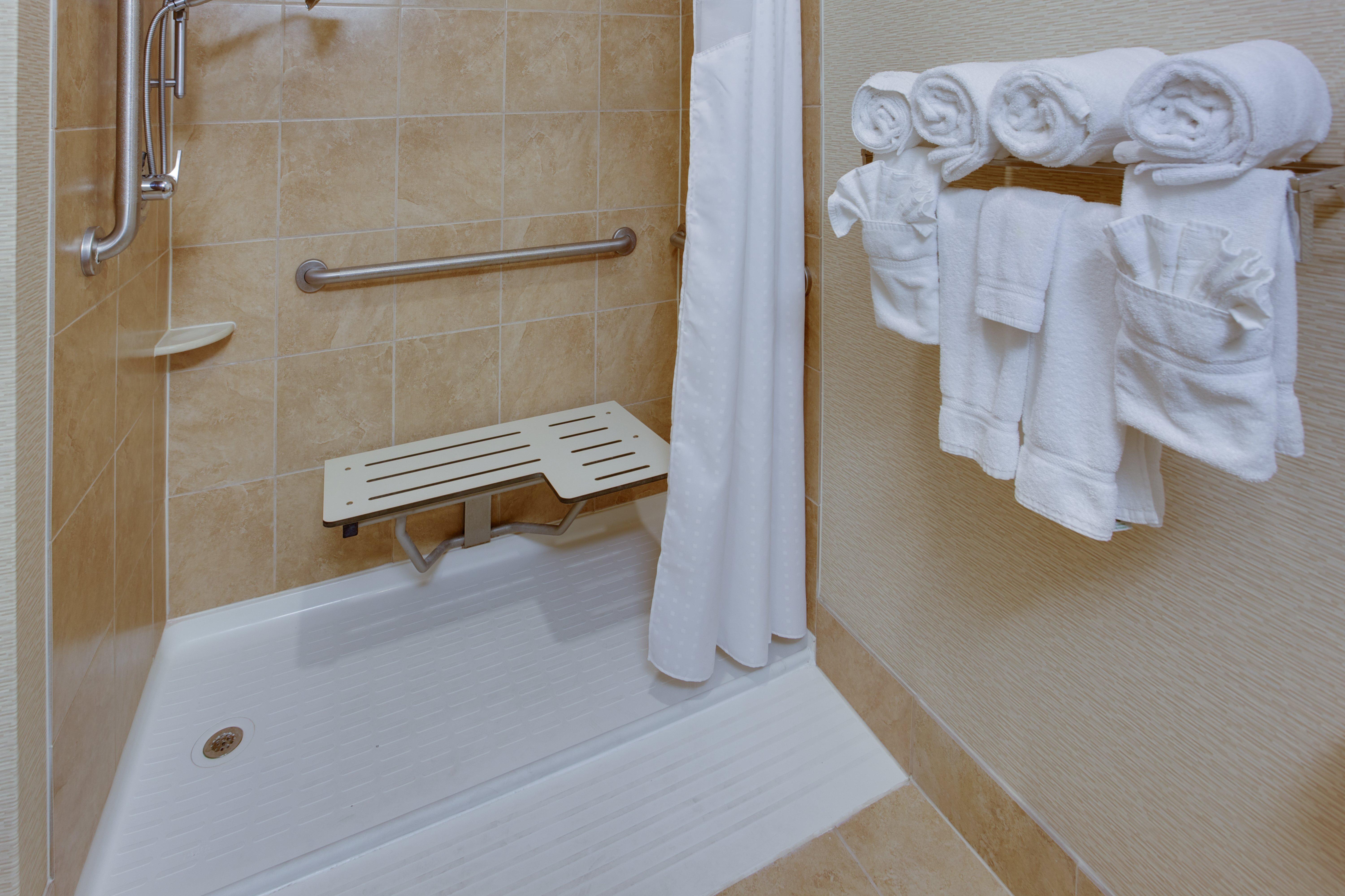 King Room Disability Access Roll Shower