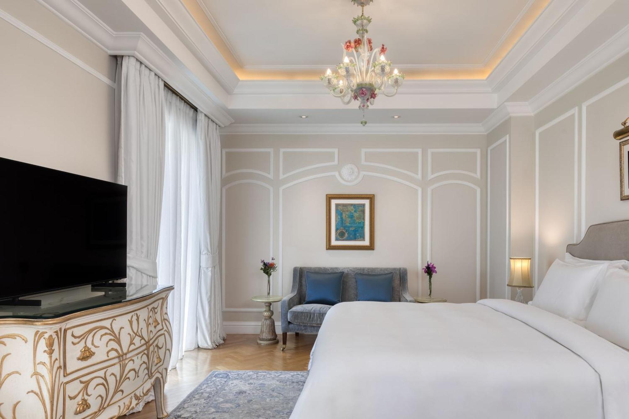 Deluxe Acropolis Kamer met 1 Kingsize Bed en Uitzicht op Stad