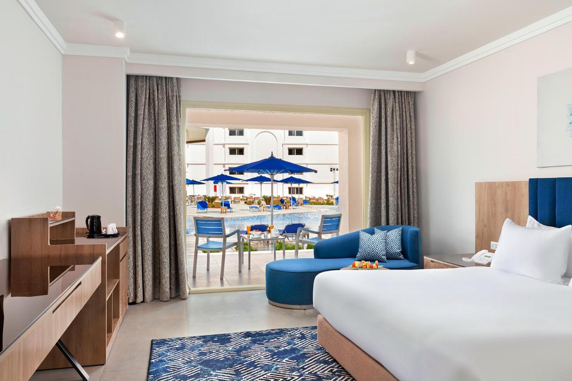 Speciale Aanbieding - Deluxe Driepersoonskamer met Uitzicht op Zee - Alleen voor Egyptenaren en Ingezetenen