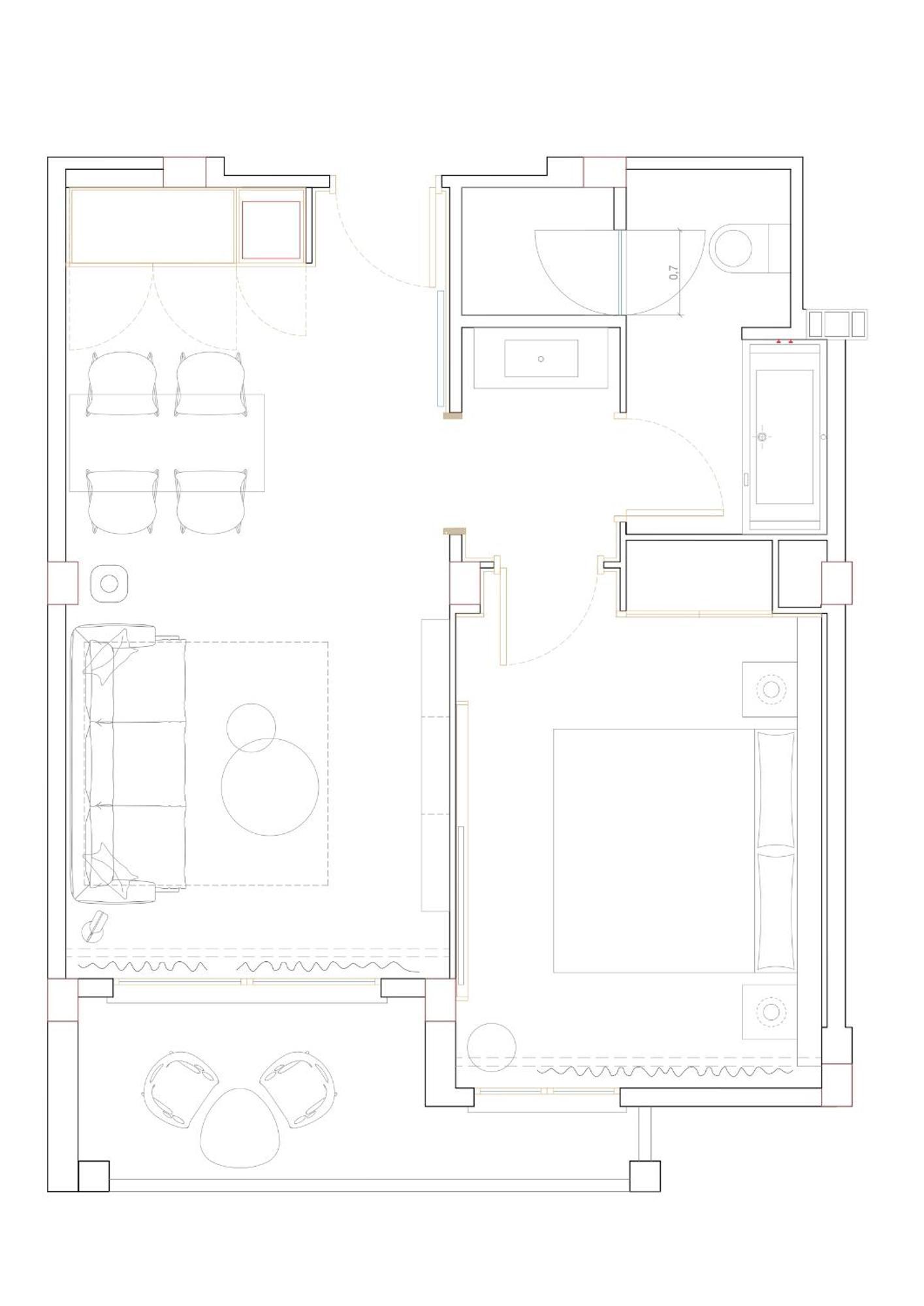 One bedroom suite with balcony,1498558129:JPEG