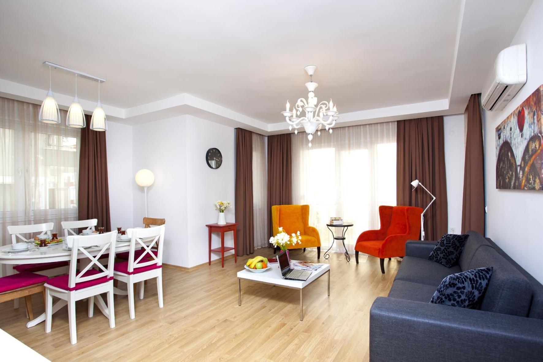 Apartment mit 3 Schlafzimmern (6 Erwachsene)