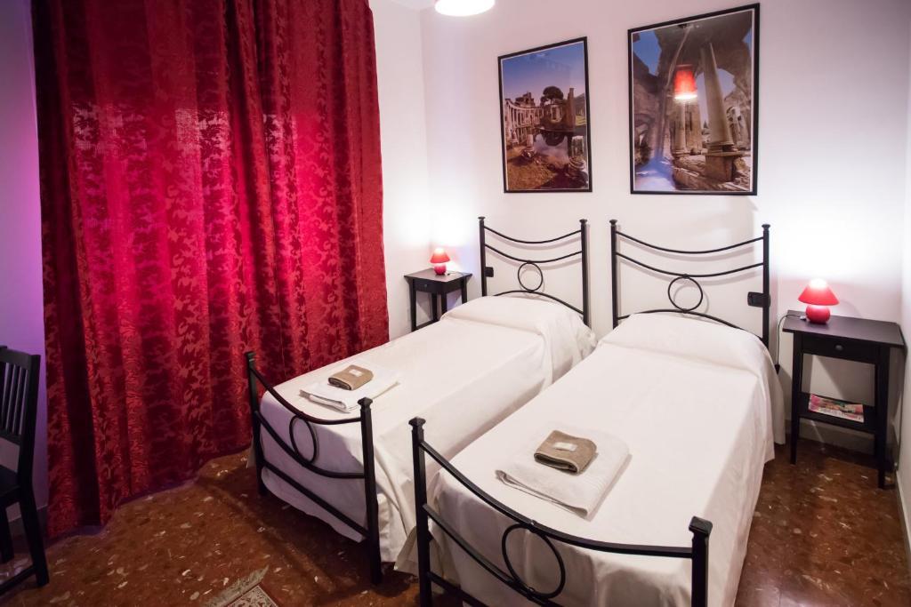 Chambre Lits Jumeaux avec Salle de Bains Privative Séparée