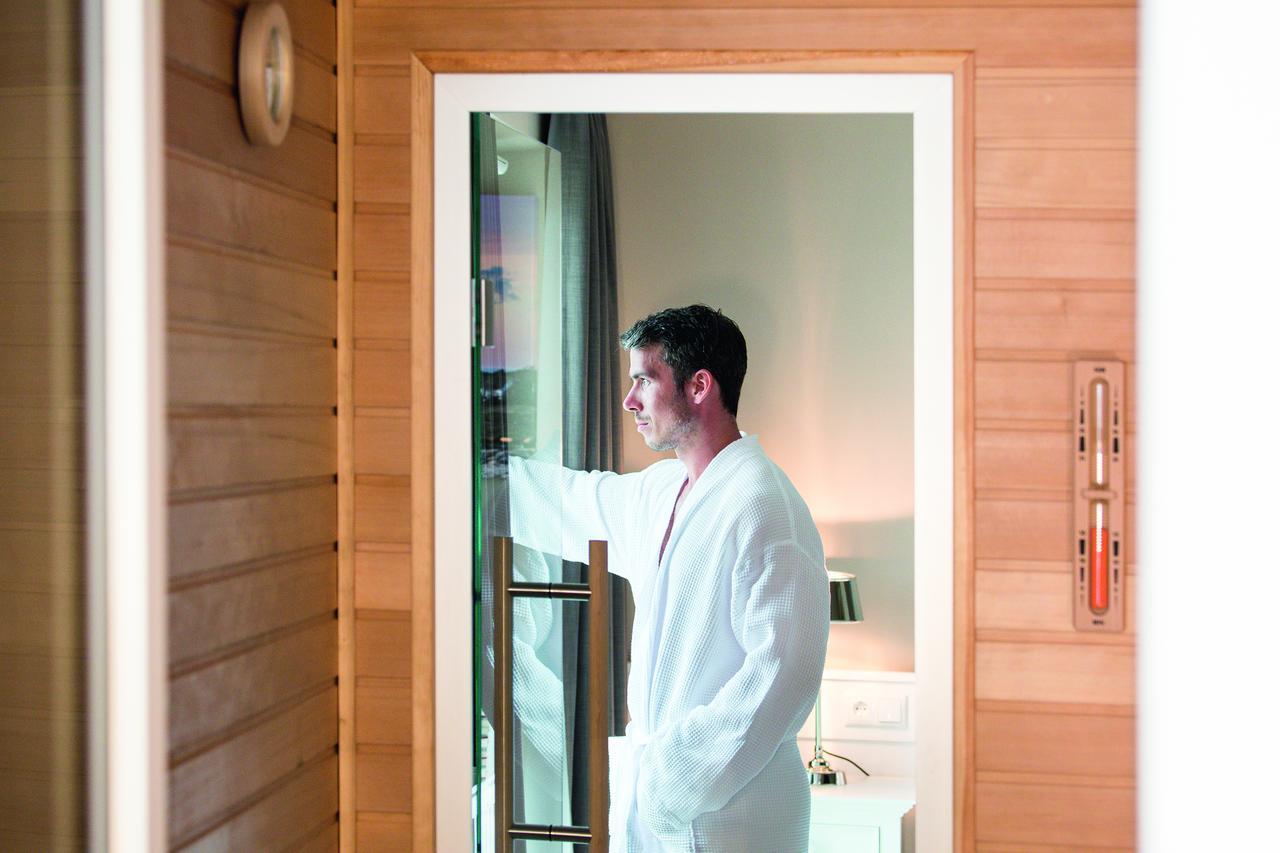 Ferienwohnung mit 2 Schlafzimmern mit Landblick, Meerblick und Sauna