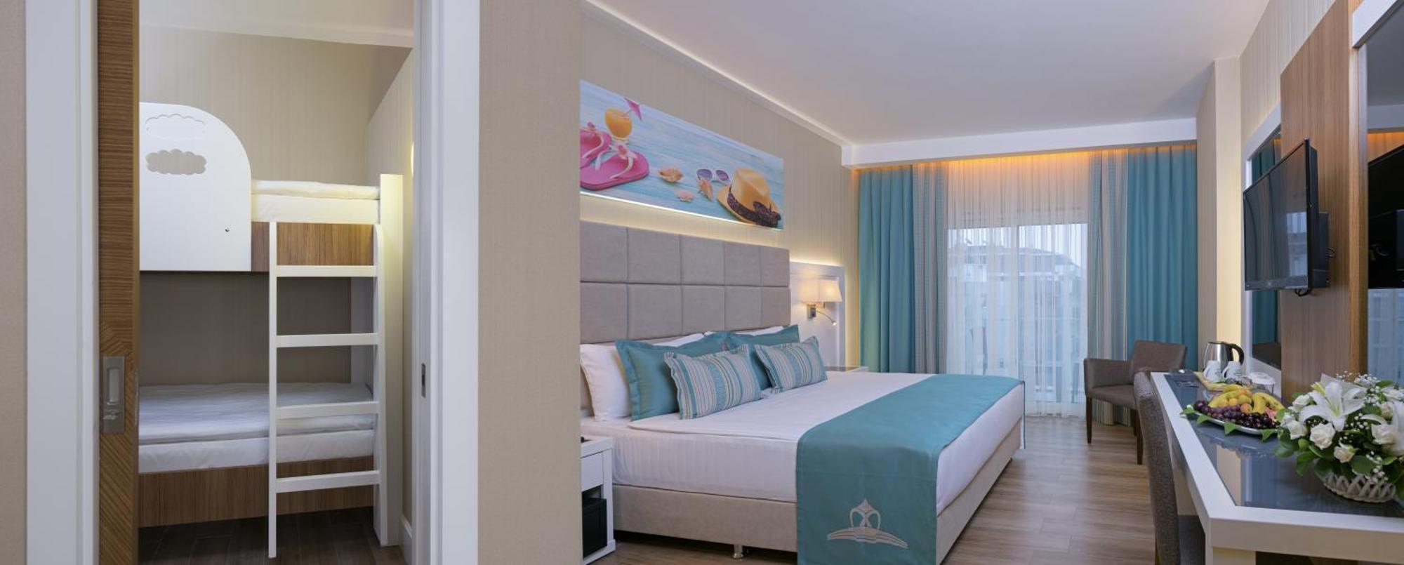 Familiekamer met Stapelbed